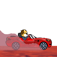 Car Driving Sticker by Dogelon Mars