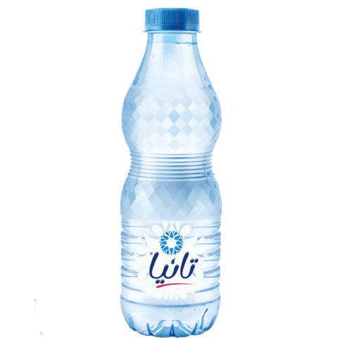TaniaWater giphyupload cartoon water bottle Sticker