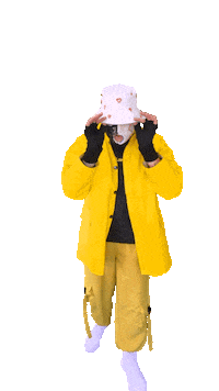 Yellow Jacket Style Sticker by POULISH KID