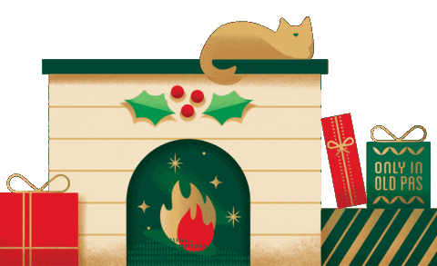 Fun Christmas Sticker by Old Pasadena