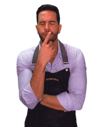 univisionentretenimiento thinking jesus think hmm Sticker