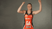 Celebrate Giants Netball GIF by GIANTS