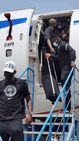 Nigeria Football Team Met With Risky Exit After Landing in Ghana