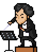 Orchestra Conducting Sticker