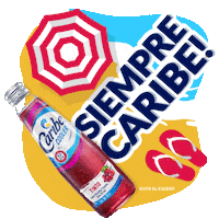 Drink Vacaciones Sticker by Caribe Cooler
