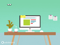 Kudoboard welcome welcome to the team welcome aboard new employee GIF