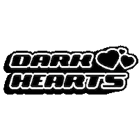 darkheartsfb hearts dark y2k fingerboard Sticker
