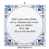 Moment Wijsheid Sticker by Tegelspreuken.nl