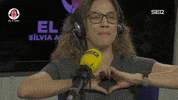 Toni Acosta Heart GIF by El Terrat