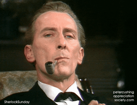 sherlock holmes GIF