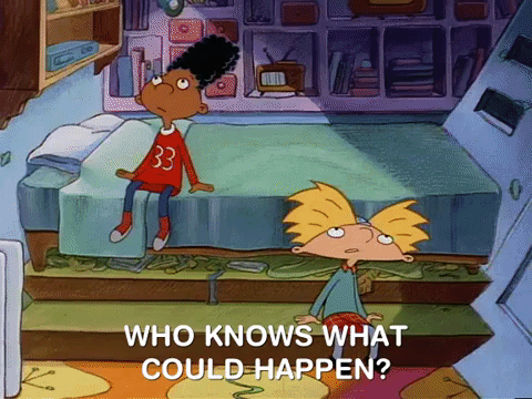 hey arnold nick splat GIF