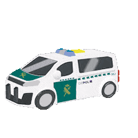 de-pol coche guardia civil depol Sticker