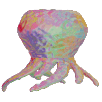 Rainbow 3D Sticker by Vince Mckelvie