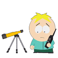 Butters Looking Sticker by South Park