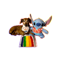 Love Is Love Pride Sticker by Geekster Pets