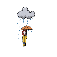 Sad Fall Season Sticker
