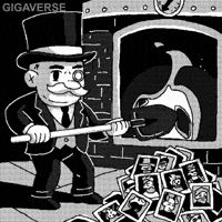 Burning Money Goodbye GIF