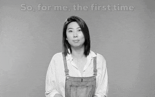 the first time i ever heard somebody say something derogatory was freshman year of college GIF