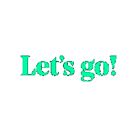 Lets Go Sticker by infomax