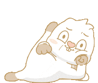 Bunny 哈囉 Sticker by EVANS艾特兔