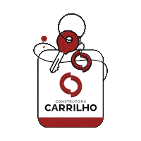 construtoracarrilho meu apê carrilho construtora carrilho amo meu apê Sticker
