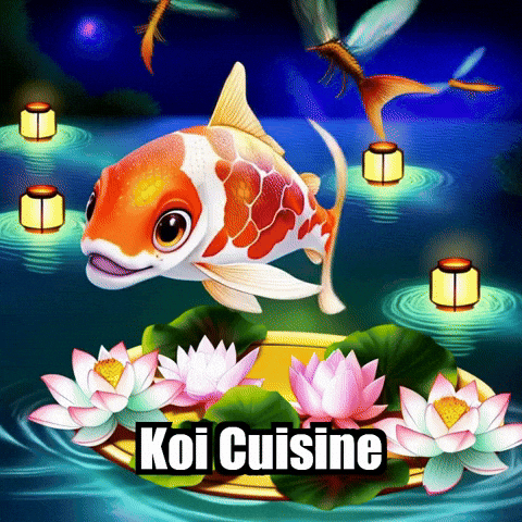 Koi Fish GIF by TheConfishius