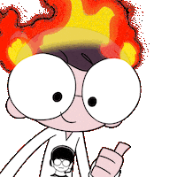 Fire Roasting Sticker