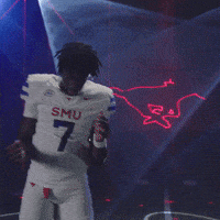 College Football Celebration GIF by SMU Football