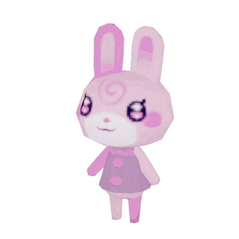 Animal Crossing Pink Sticker