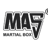 masmartialbox logo ufc mma boxing Sticker