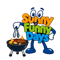 Bbq Grill Sticker by Sunny Funny Days