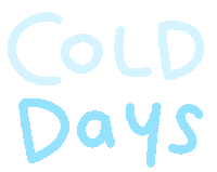 Cold Days Sticker Sticker by Ai and Aiko