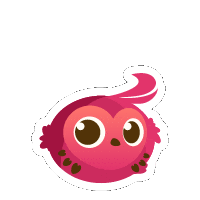 Chirpy Sticker by LesGensQui