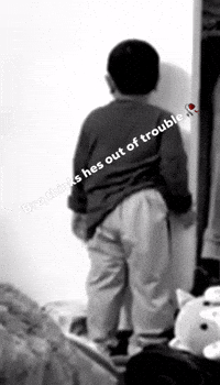 mausttt_ bro thinks hes out of trouble GIF