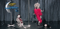 Late Night Pole GIF by Team Coco