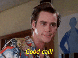 Ace Ventura Good Call GIF by Jim Carrey