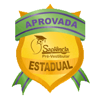 Estadual Aprovada Sticker by Cursinho Sapiência