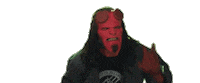 HellboyMovie demon hell hellboy milla jovovich Sticker