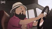 Drive Driving GIF by Adult Swim