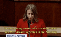 news resignation katie hill farewell address GIF