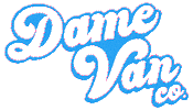 DameVanCo dame sprinter camper van van build Sticker