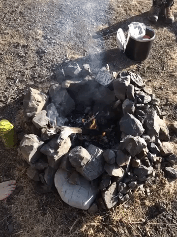 fire camping GIF by agconti