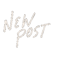Social Media New Post Sticker