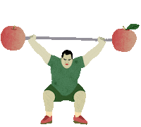 Fitness Get Fit Sticker by Ellis D