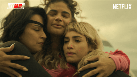 Group Hug Abrazo De Grupo GIF by NETFLIX