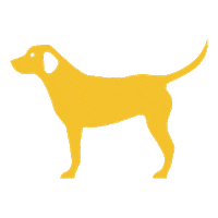 BoldbyNature dog happy dog wagging tail raw pet food Sticker