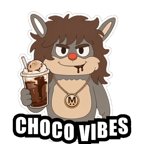 Hungry Chocolate Cake Sticker