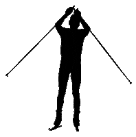 Cross Country Skiing Skier Sticker by HSP Gripen