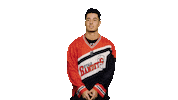 Pump Up Mic Drop Sticker by Buffalo Bandits