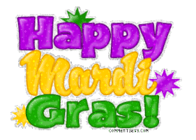 Mardi Gras Sticker